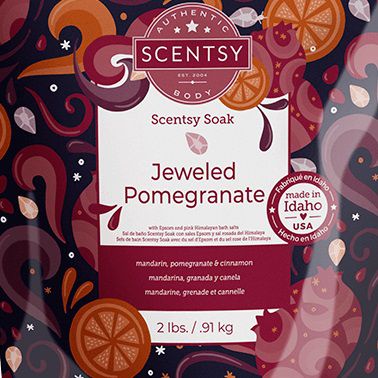 Jeweled Pomegranate Scentsy Bath Salts
