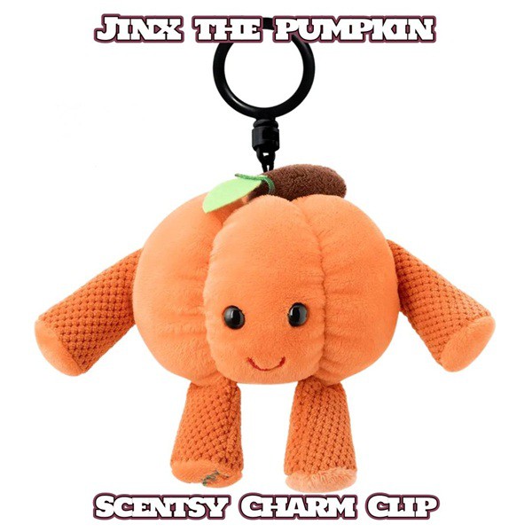 Jinx the Pumpkin Scentsy Charm Clip