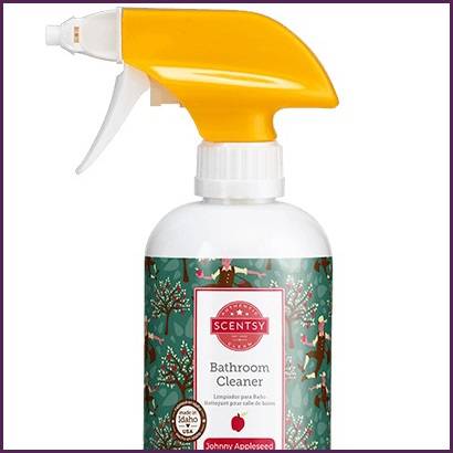 Johnny Appleseed Scentsy Bathroom Cleaner Top