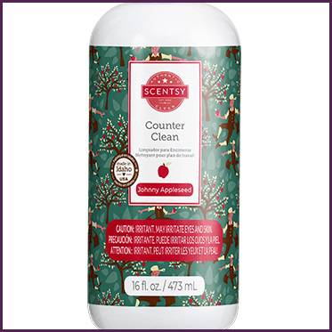 Johnny Appleseed Scentsy Counter Cleaner Middle