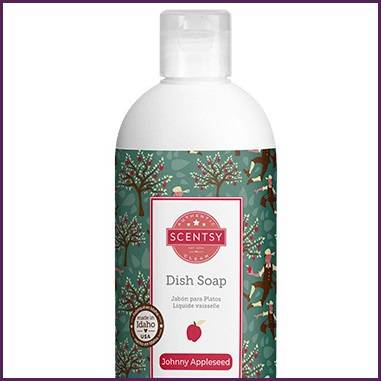 Johnny Appleseed Scentsy Dish Soap Top