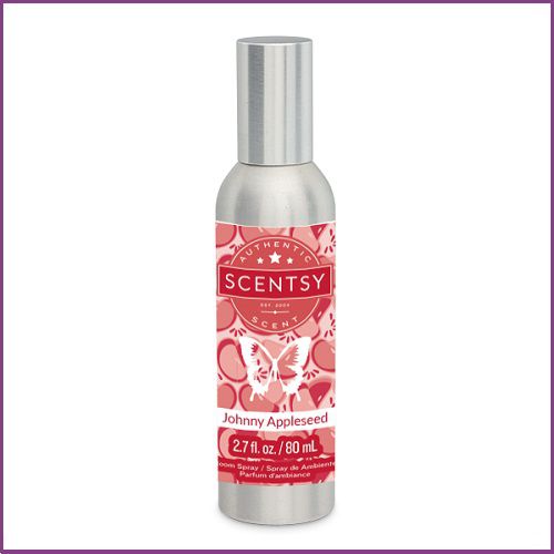 Johnny Appleseed Scentsy Room Spray Stock Image