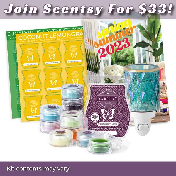 Join Scentsy For $33 CAD