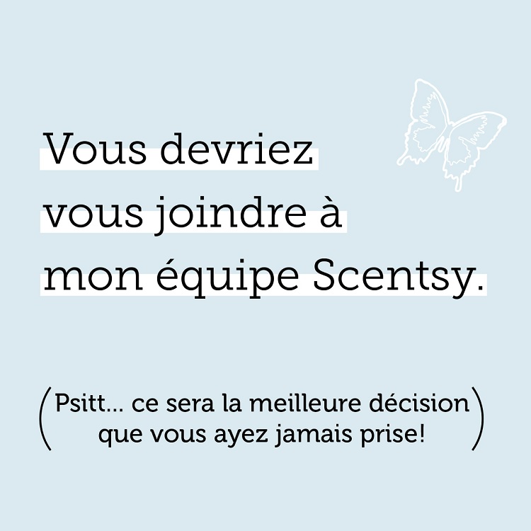 Joindre Scentsy Québec