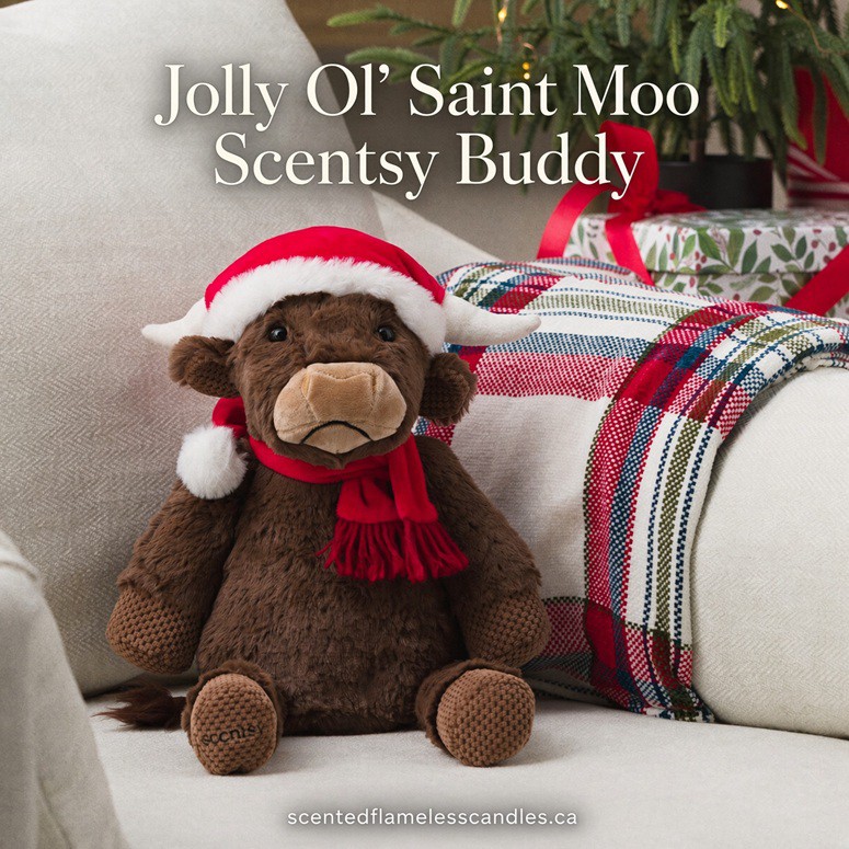 Jolly Ol’ Saint Moo Scentsy Buddy Jolly Ol’ Saint Moo Scentsy Buddy