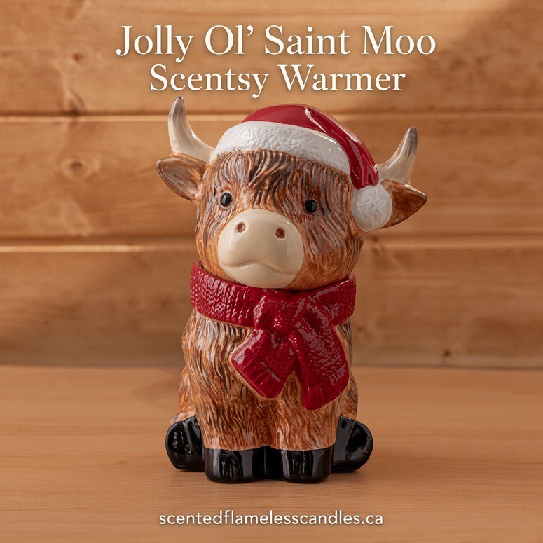 Jolly Ol' Saint Moo Scentsy Warmer Jolly Ol' Saint Moo Scentsy Warmer