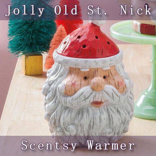 Jolly Old St. Nick Scentsy Warmer | Stylized