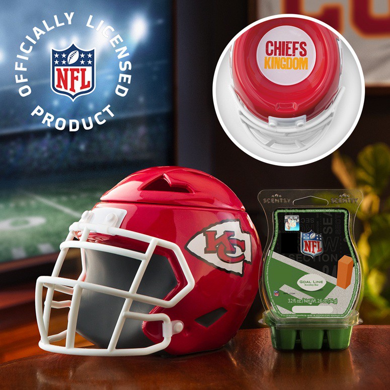 Scentsy Kansas City Chiefs Helmet Warmer Scentsy Kansas City Chiefs Helmet Warmer