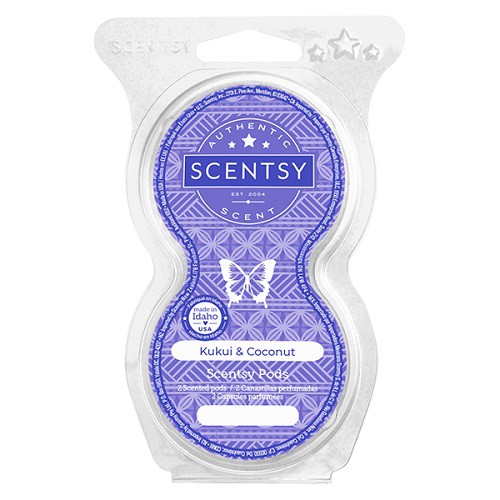 Kukui and Coconut Scentsy Pods