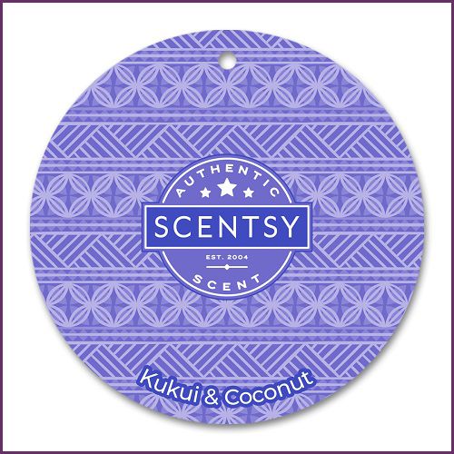 Kukui and Coconut Scentsy Scent Circle
