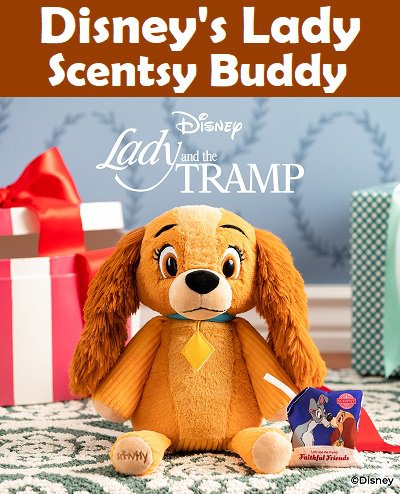 Lady Disney Scentsy Buddy