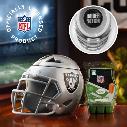 Scentsy Las Vegas Raiders Helmet Warmer