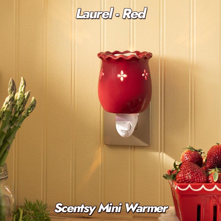 Laurel Red Scentsy Mini Warmer