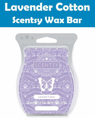 Lavender Cotton Scentsy Bar