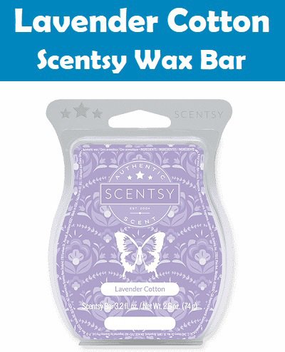 Lavender Cotton Scentsy Bar Lavender Cotton Scentsy Bar