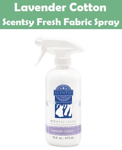 Lavender Cotton Scentsy Fresh Fabric Spray