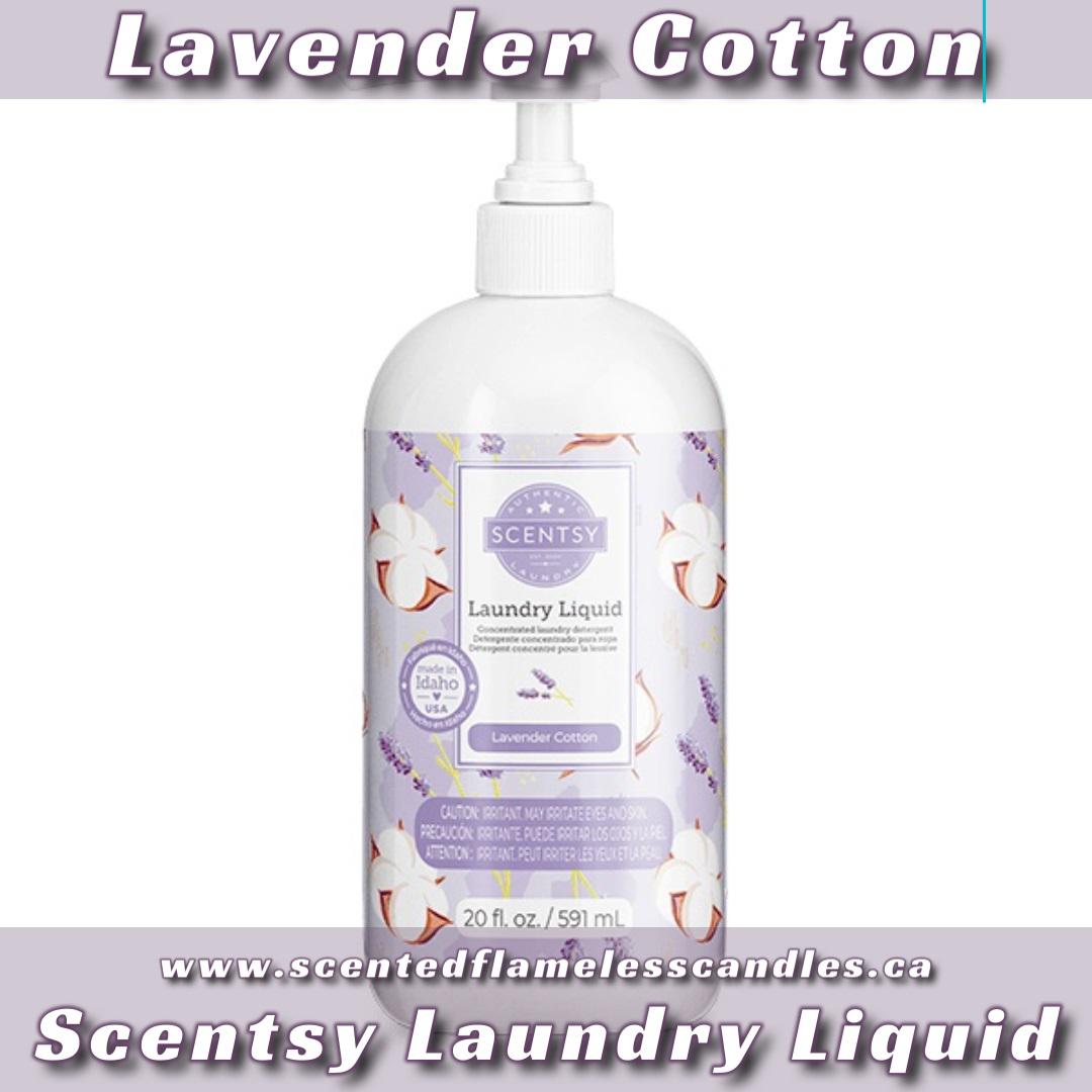 Lavender Cotton Scentsy Laundry Liquid