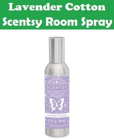 Lavender Cotton Scentsy Room Spray