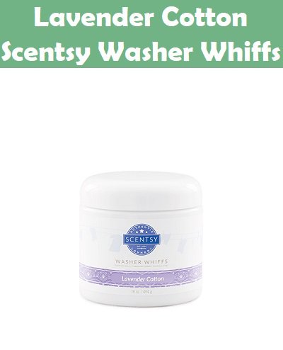 Lavender Cotton Scentsy Washer Whiffs