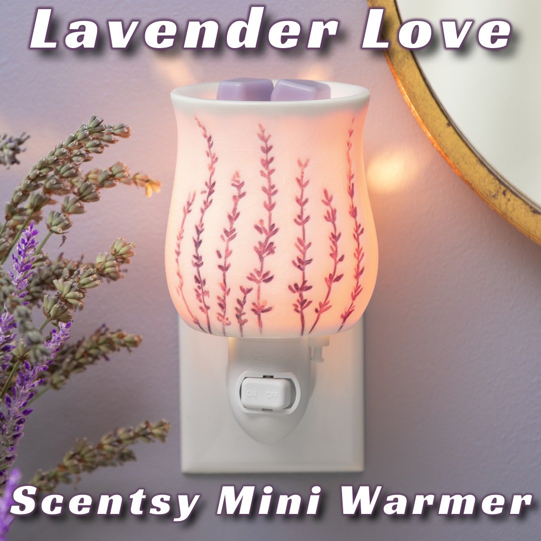 Lavender Love Mini Scentsy Warmer