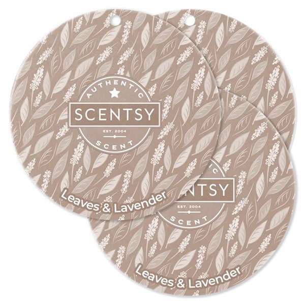 Leaves and Lavender Scentsy Scent Circle