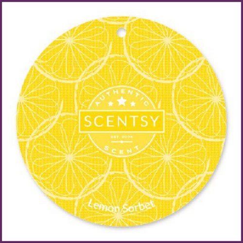 Lemon Sorbet Scentsy Scent Circle