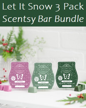 Let it Snow Winter 2020 Scentsy Bars Set of 3 or Individual Scents 