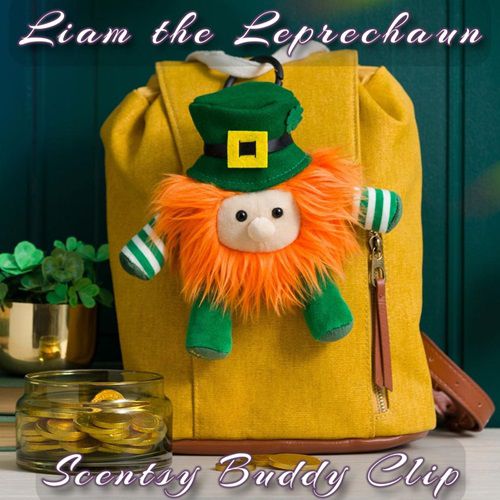 Liam the Leprechaun Scentsy Buddy Clip