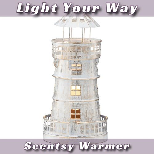 Light Your Way Scentsy Warmer | Lit
