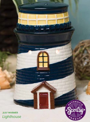 Scentsy July Warmer Of The Month - Lighthouse