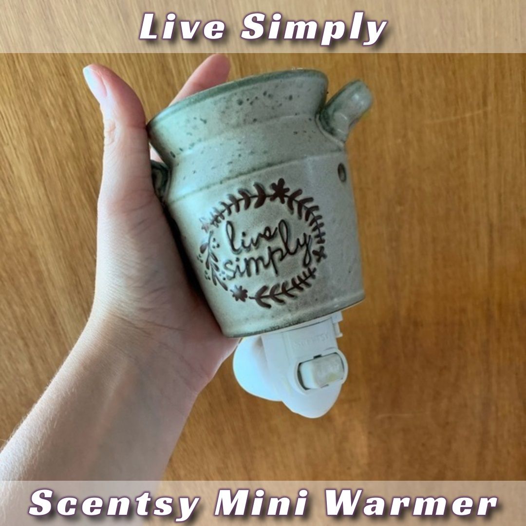 Live Simply Scentsy Mini Warmer