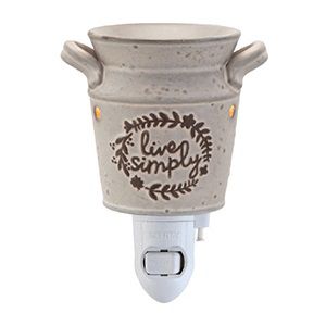Live Simply Scentsy Mini Warmer Clear