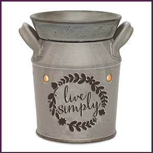 Live Simply Scentsy Warmer Stock