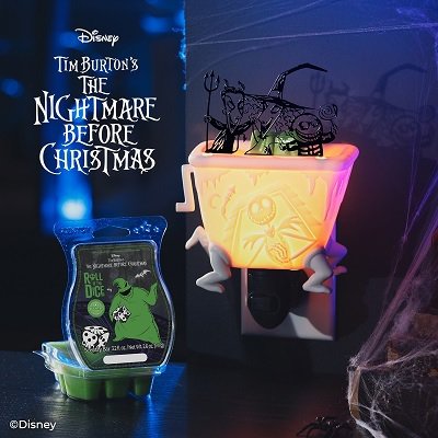 Lock, Shock and Barrel - The Nightmare Before Christmas Scentsy Mini Warmer