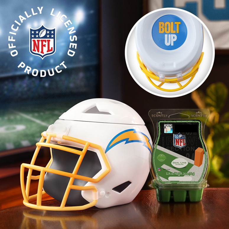 Los Angeles Chargers Helmet Scentsy Warmer Los Angeles Chargers Helmet Scentsy Warmer