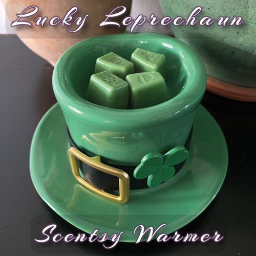 Lucky Leprechaun Scentsy Warmer | Top View