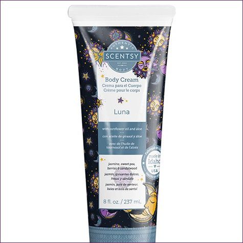 Luna Scentsy Body Cream Stock