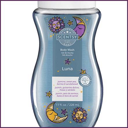 Luna Scentsy Body Wash Center