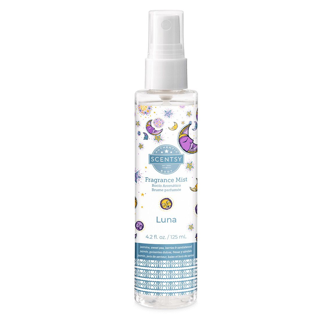 Luna Scentsy Fragrance Mist Stock Image