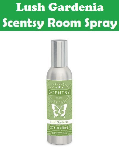 Lush Gardenia Scentsy Room Spray