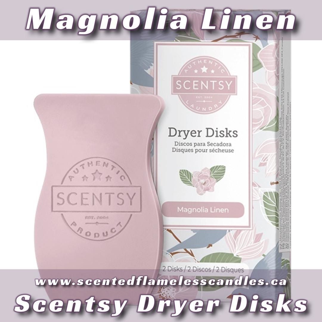 Magnolia Linen Scentsy Scented Dryer Disks