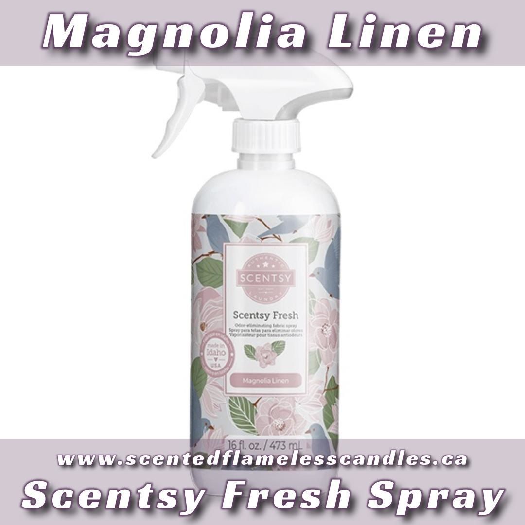 Magnolia Linen Scentsy Fabric Fresh Spray