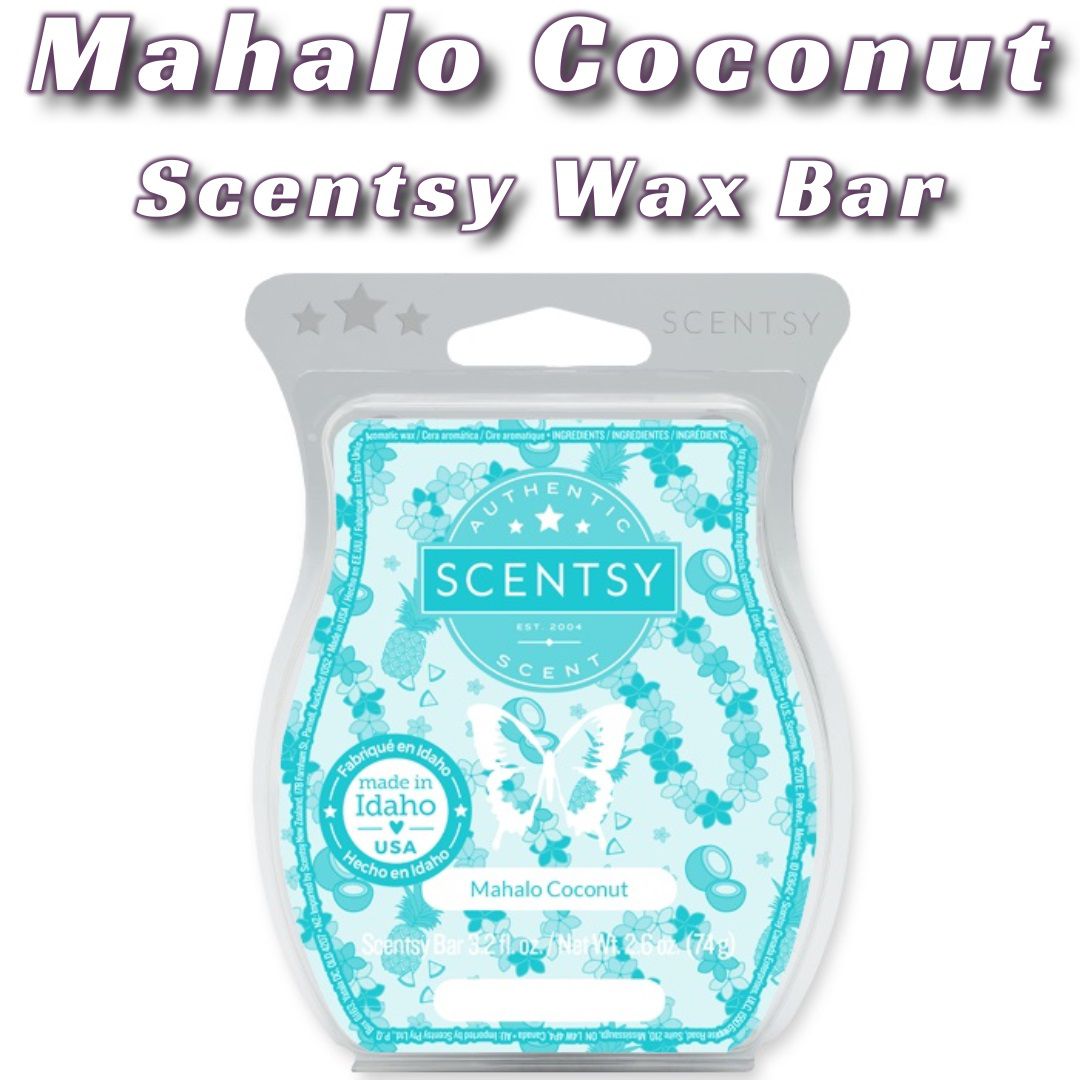 Mahalo Coconut Scentsy Bar