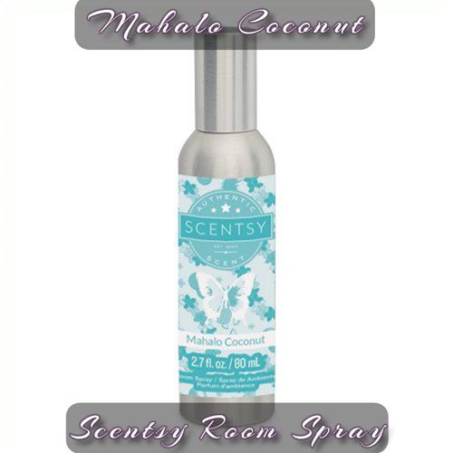 Mahalo Coconut Scentsy Room Spray