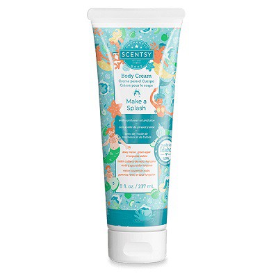 Make a Splash Scentsy Body Cream Make a Splash Scentsy Body Cream