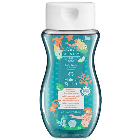 Make a Splash Scentsy Body Wash Stock Image Make a Splash Scentsy Body Wash Stock Image