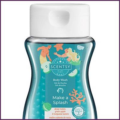 Make a Splash Scentsy Body Wash Top