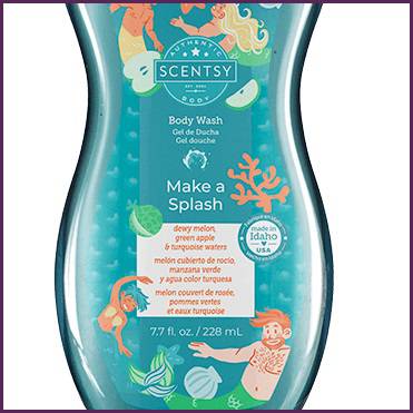 Make a Splash Scentsy Body Wash Center