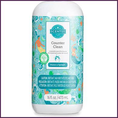 Make a Splash Scentsy Counter Cleaner Middle