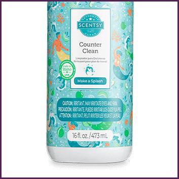 Make a Splash Scentsy Counter Cleaner Bottom